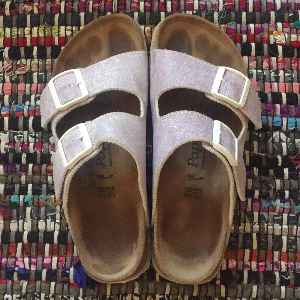 Purple Papillio ARIZONA Birkenstocks